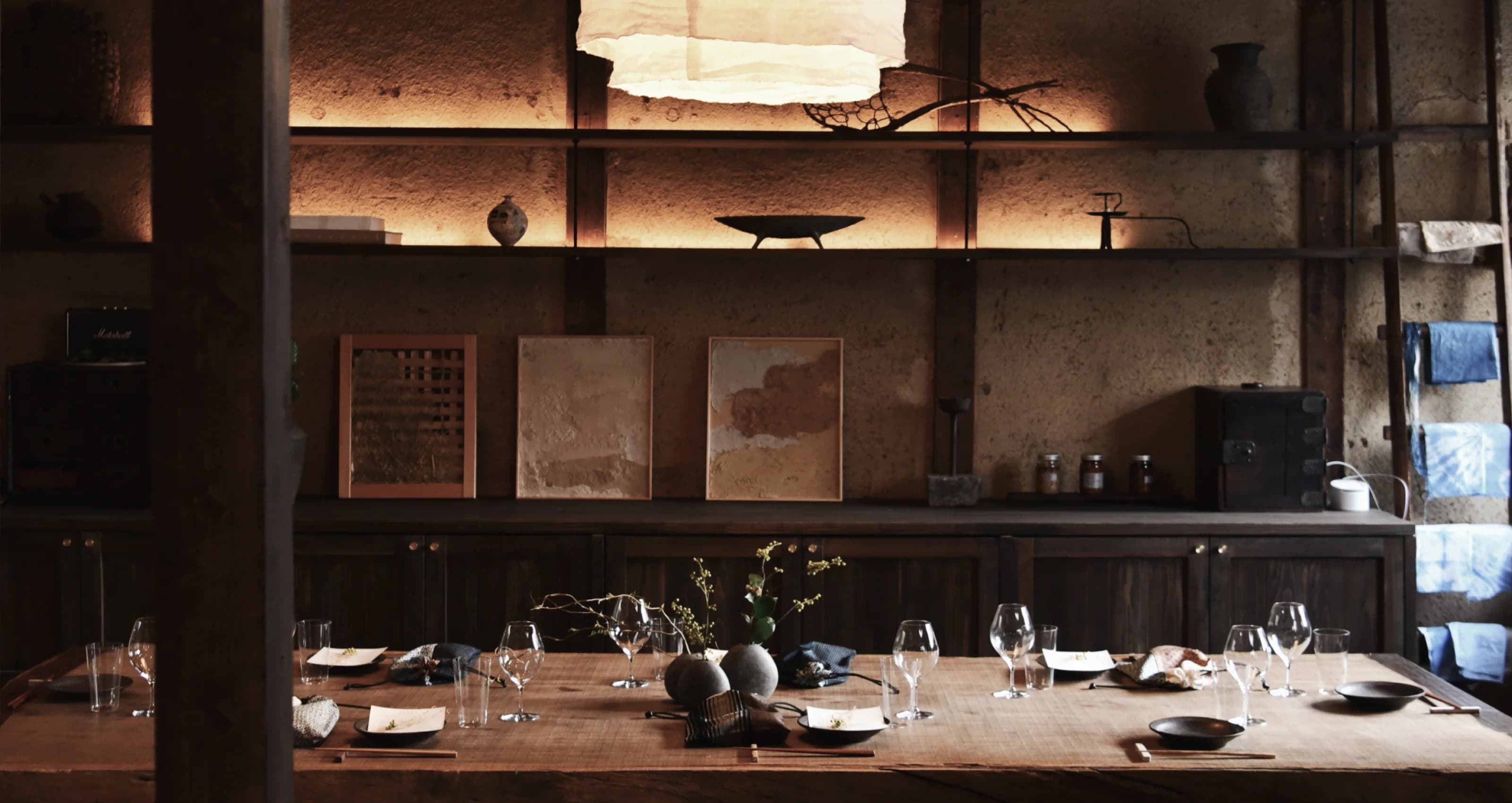 Dining room at Maana Atelier