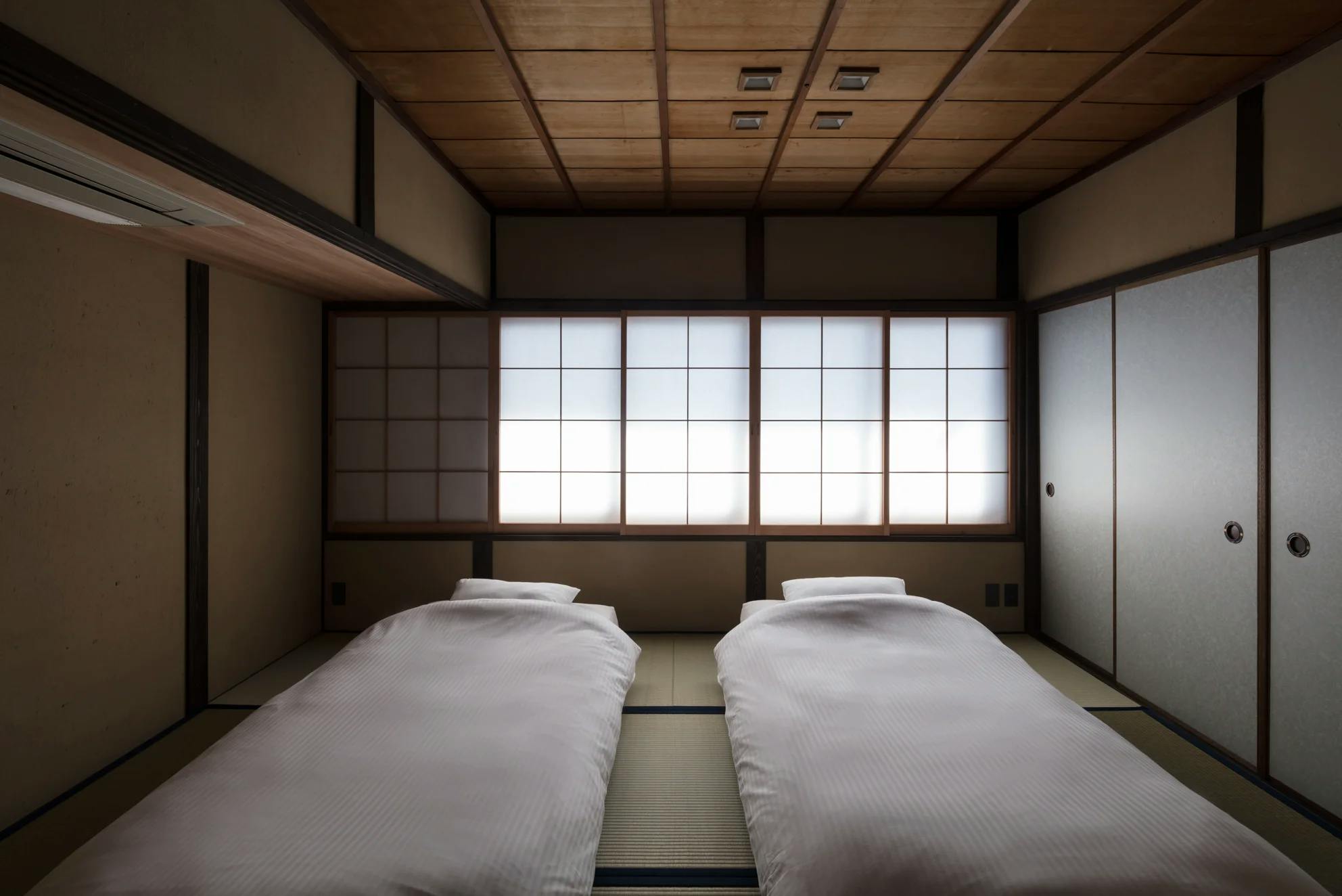 Maana Kyoto interior of bedroom